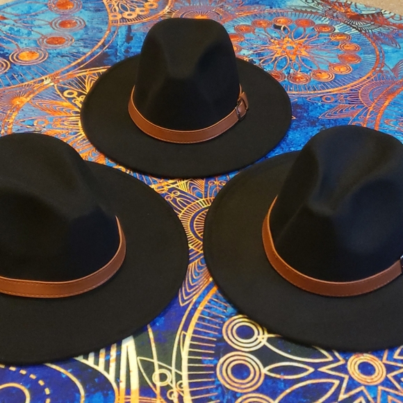 ‼️On Sale‼️Classic wide brim Fedora hats in sto… - Picture 3 of 8